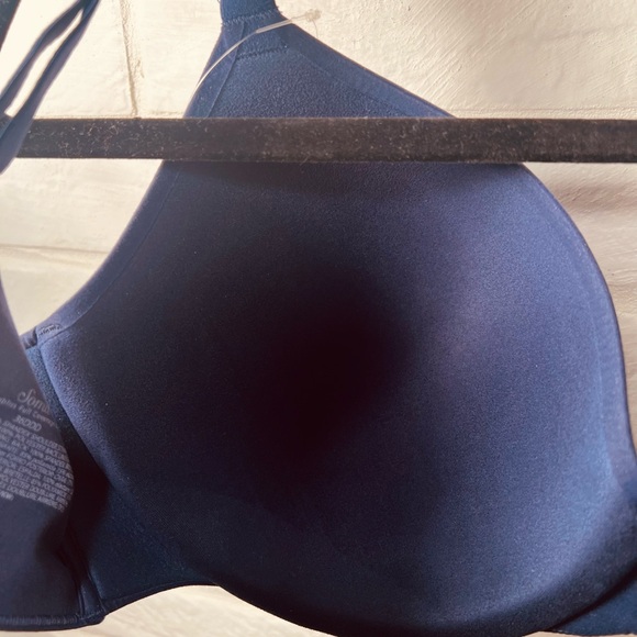 NWT Soma Enbliss Full Coverage Soft Underwire Lined Bra 36 DDD Navy Blue #0539 - Picture 4 of 12